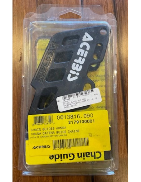 Guía Cadena Acerbis Honda Crf 250 r 08-10/Crf 450 r 07-10 Negro.