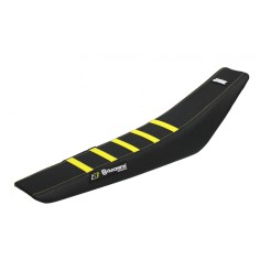 Funda Asiento Blackbird Zebra Husqvarna Te/Fe 125-501 24-27/Tc/Fc 125-450 23-27 Negro/Amarillo.