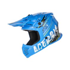 Casco Acerbis Profile Junior Azul/Blanco/Amarillo.