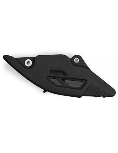 Guía de Cadena Ufo Ktm Sx/Exc 125-500 24-27/Husqvarna Te/Fe 125-501 24-27/Gas Gas Ec/Mc 125-500 24-27 Negro.