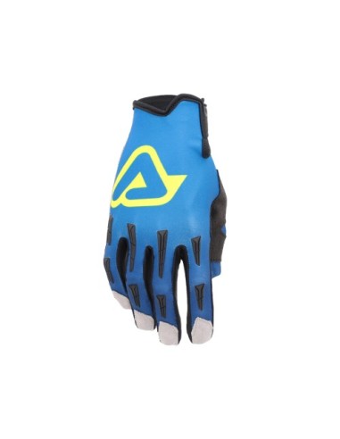 GUANTES ACERBIS MX X-P 2.0 Azul/Amarillo Fluor.