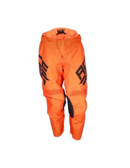 PANTALÓN ACERBIS MX TRACK JUNIOR NEGRO.
