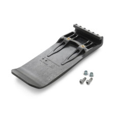 Alargador de Cubrecárter Original Ktm Sx/Exc 125-500 24-27/Husqvarna Te/Fe 125-501 24-27/Gas Gas Ec/Mc 125-500 24-27 Negro.