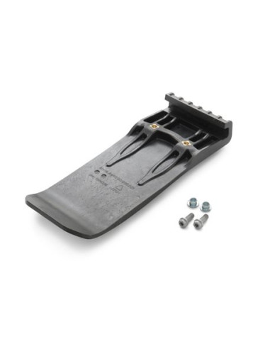 Alargador de Cubrecárter Original Ktm Sx/Exc 125-500 24-27/Husqvarna Te/Fe 125-501 24-27/Gas Gas Ec/Mc 125-500 24-27 Negro.