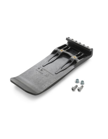 Alargador de Cubrecárter Original Ktm Sx/Exc 125-500 24-27/Husqvarna Te/Fe 125-501 24-27/Gas Gas Ec/Mc 125-500 24-27 Negro.