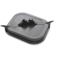 Tapa de Lavado de Caja Filtro Original Ktm Sx 50 24-27/Husqvarna Tc 50 24-27/Gas Gas Mc 50 24-27 Negro.
