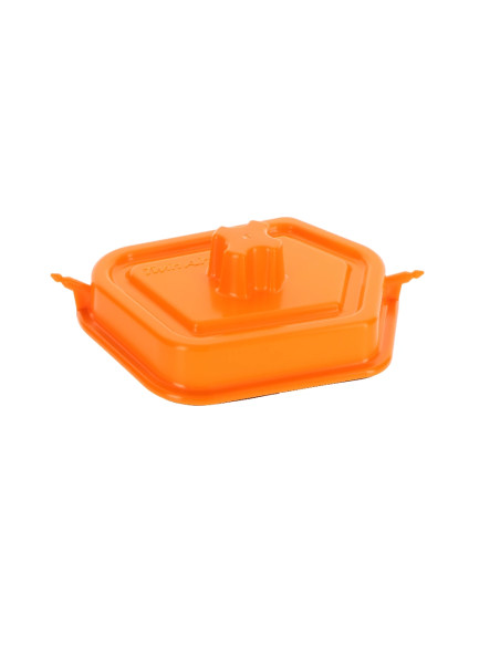 Tapa de Lavado Caja Filtro Twin Air Ktm Sx/Exc 125-500 24-27/Husqvarna Te/Fe 125-501 24-27/Gas Gas Ec/Mc 125-500 24-27 Naranja.