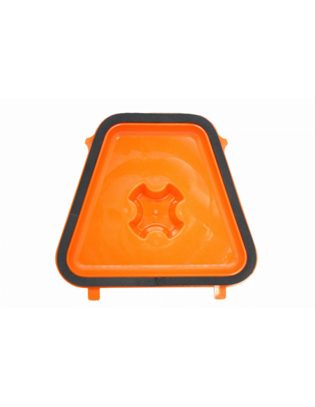 Tapa de Lavado Caja Filtro Twin Air Yamaha Yzf 250 19-23/Yzf 450 18-22/Fantic Xxf 250 22-24/Xxf 450 22-23 Naranja.