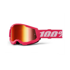 Gafas 100% Strata 2 Verde - Lente Espejo.