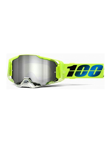 Gafas 100% Armega Negro - Lente Espejo.
