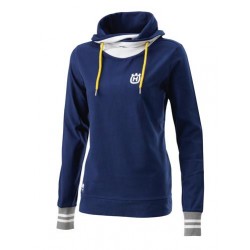 Sudadera Mujer Husqvarna Classic Azul.