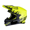 Casco Scorpion Vx-21 Air Mudirt Amarillo/Negro.