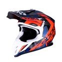 CASCO SCORPION VX-16 AIR WAKA NEGRO/BLANCO/AZUL