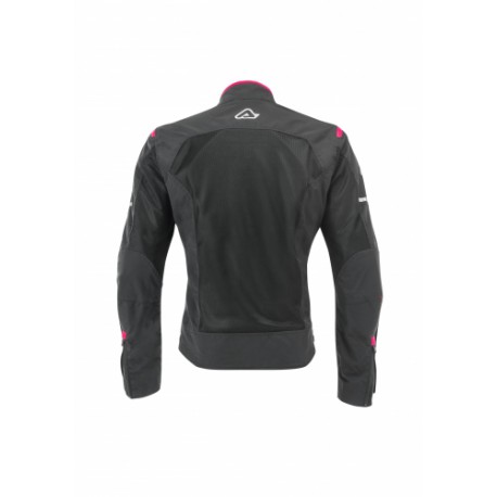 CHAQUETA MUJER ACERBIS RAMSEY MY VENTED 2.0 NEGRO/ROSA