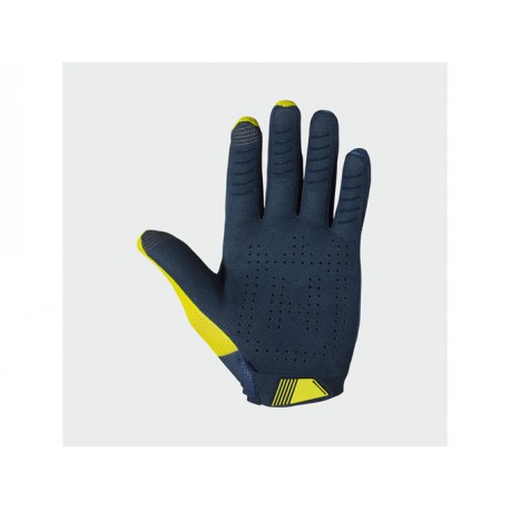 GUANTES HUSQVARNA CELIUM II RAILED AMARILLO/AZUL..