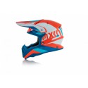 CASCO ACERBIS IMPACT 3.0 BLANCO-AZUL-NARANJA