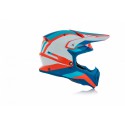 CASCO ACERBIS IMPACT 3.0 BLANCO-AZUL-NARANJA