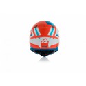 CASCO ACERBIS IMPACT 3.0 BLANCO-AZUL-NARANJA