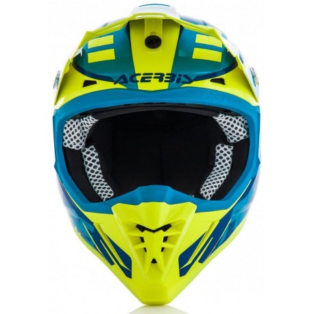 CASCO ACERBIS PROFILE 3.0 AMARILLO-AZUL
