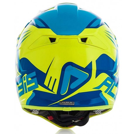 CASCO ACERBIS PROFILE 3.0 AMARILLO-AZUL