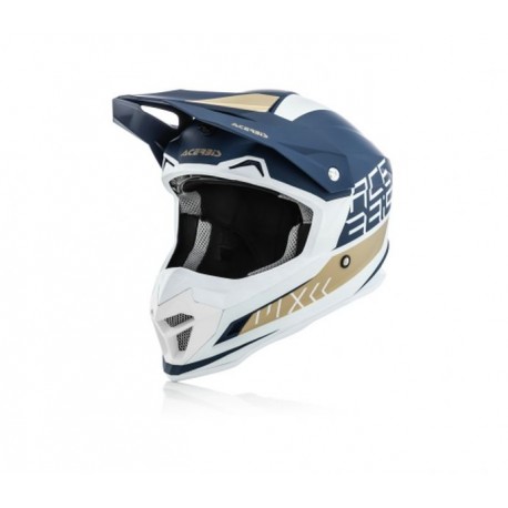 CASCO ACERBIS PROFILE 4 BLANCO/AZUL/ORO