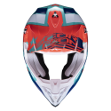 CASCO SCORPION VX-16 AIR NATION VERDE/AZUL/ROJO