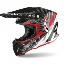 CASCO AIROH TWIST 2.0 KATANA 2020 ROJO BRILLO