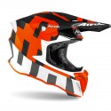 CASCO AIROH TWIST 2.0 FRAME NARANJA MATE