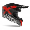 CASCO AIROH WRAAP SMILE  ROJO MATE