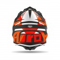 CASCO AIROH AVIATOR ACE TRICK  NARANJA MATE