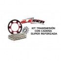 KIT DE TRANSMISION CON CADENA SUPER REFORZADA