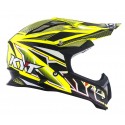 CASCO KYT STRIKE EAGLE AMARILLO FLÚOR