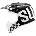 CASCO SUOMY SPEED MASTER BLANCO/NEGRO.