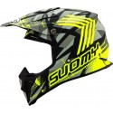 CASCO SUOMY SPEED SERGEANT AZUL/AMARILLO.