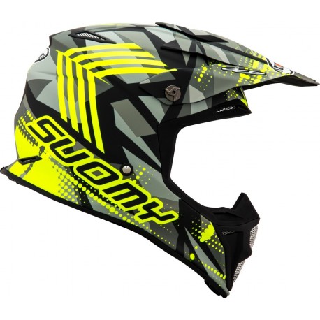 CASCO SUOMY SPEED SERGEANT AZUL/AMARILLO.