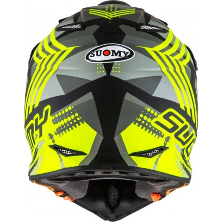 CASCO SUOMY SPEED SERGEANT AZUL/AMARILLO.