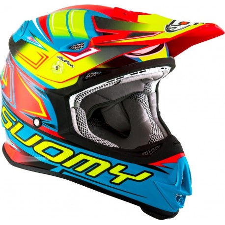 CASCO SUOMY MR JUMP START AZUL/AMARILLO.