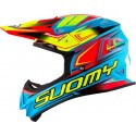 CASCO SUOMY MR JUMP START AZUL/AMARILLO.