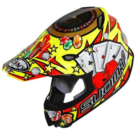 CASCO SUOMY MR JUMP START AZUL/AMARILLO.