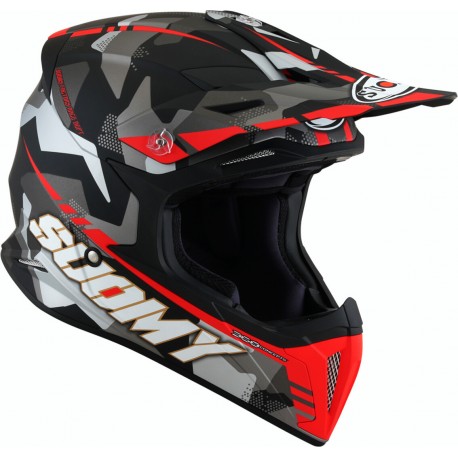 CASCO SUOMY X-WING GAP ROJO.