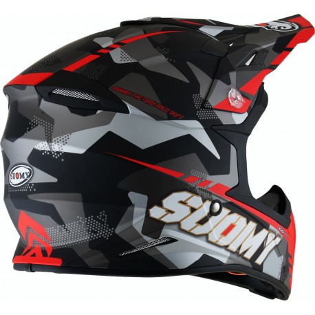 CASCO SUOMY X-WING GAP ROJO.