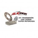 KIT TRANSMISION CON CADENA SUPER REFORZADA