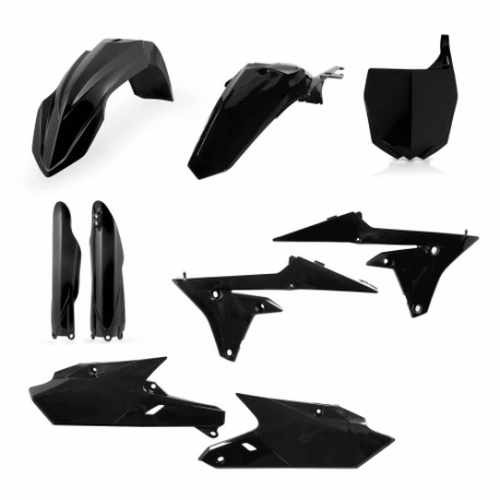 Kit Completo Plásticos Acerbis Yamaha Yzf 250 14-18 Negro.