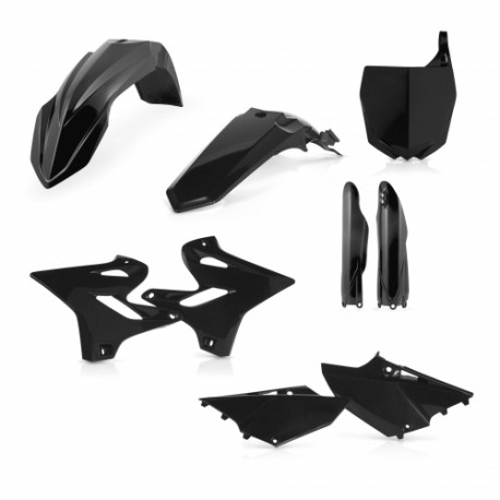 Kit Completo Plásticos Acerbis Yamaha Yz 125/250 15-21 Negro.