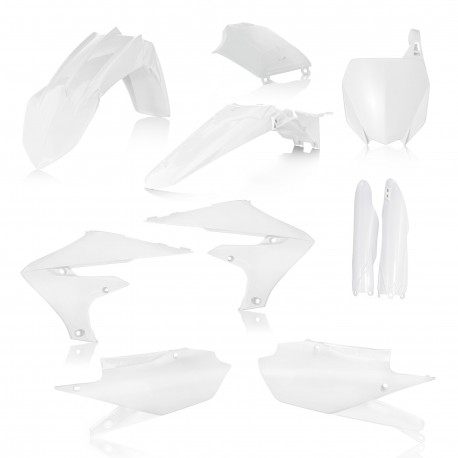 Kit Completo Plásticos Acerbis Yamaha Yzf 450 18-22 Blanco.