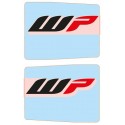 Adhesivos de Horquillas Wp Transparente.