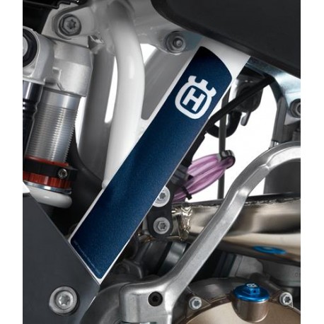 CORONA HUSQVARNA DE ALUMINO AZUL.