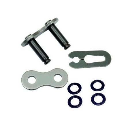 ENGANCHE DE CADENA RK 520 MXZ4 DE CLIP COLOR NEGRO.