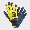 GUANTES HUSQVARNA ITRACK RAILED AZUL/AMARILLO.