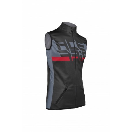 CHALECO ACERBIS SOFTSHELL X-WIND ROJO/GRIS.